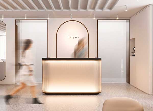 ideias para decorar com iluminacao Sugestões para decoração da recepção.