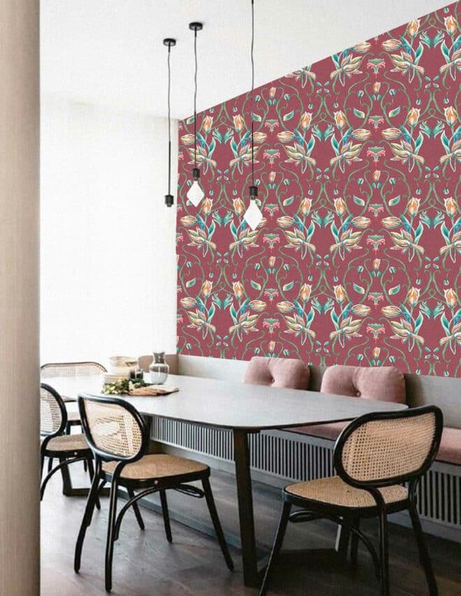 papel parede vinho floral capa papel parede vinho floral capa
