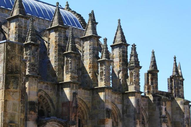 Arquitetura gótica medieval.