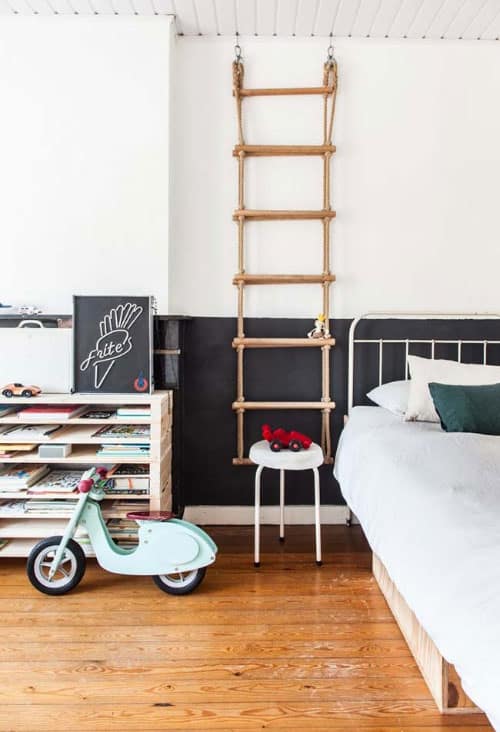 marinheiro contemporaneo Quarto marinheiro com decoração contemporânea, trazendo cores neutras e móveis rústicos repaginados