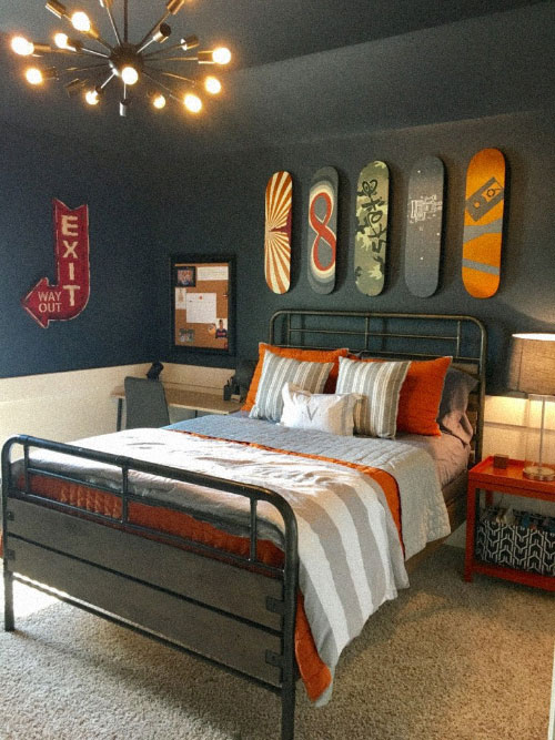 skatista Quarto skatista para menino adolescente