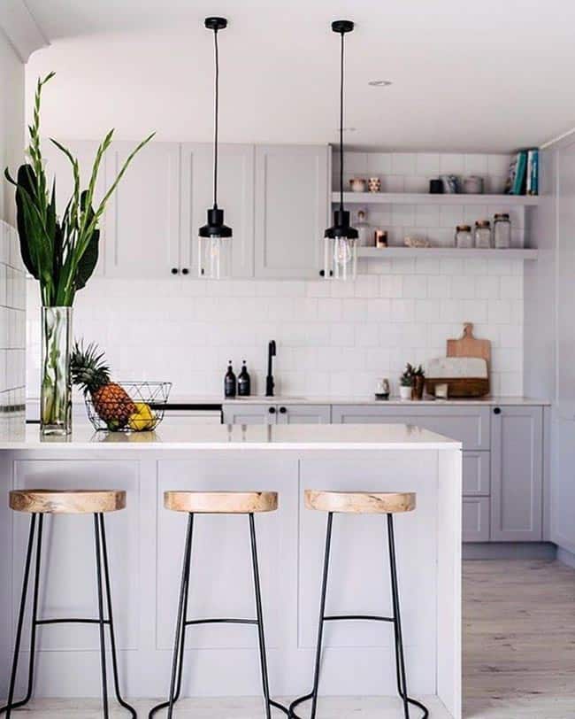 Com ilha 21 Inspiração com ilha e mesa.