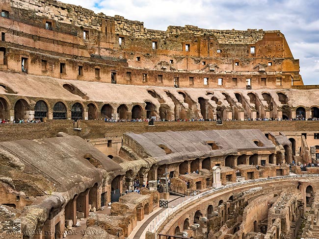 Na Italia 4 Coliseu da Itália.