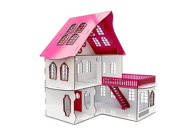 Casinha para boneca LOL.