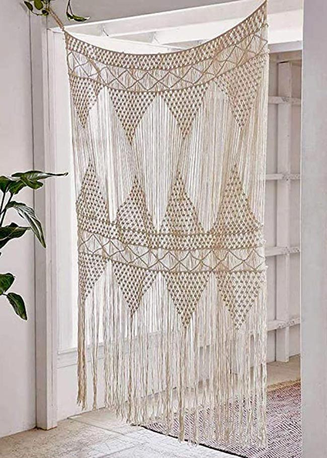 Cortina de Macrame Cortina de Macrame