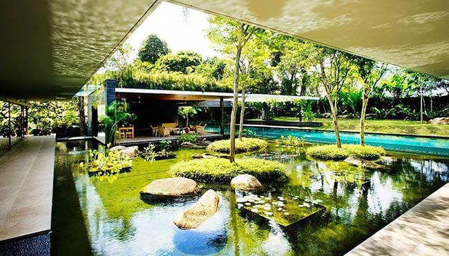 lago com pedras lago com pedras