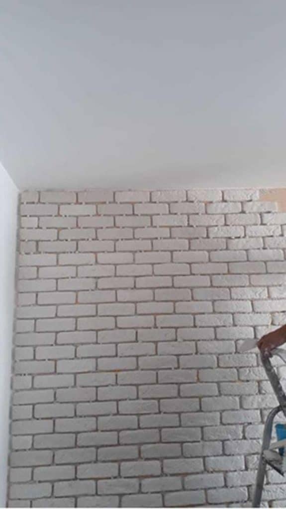 tijolo de gesso