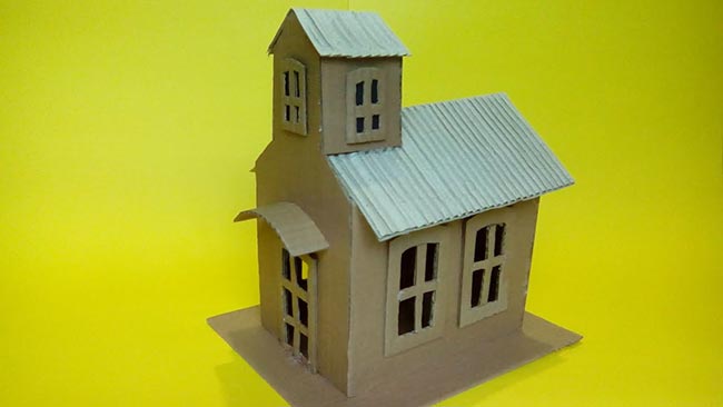 maquete escolar de papelao 2