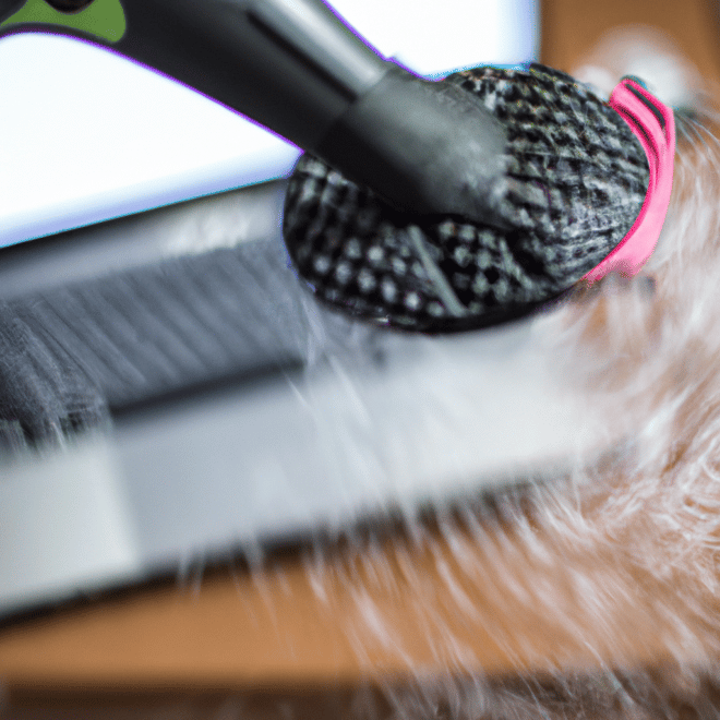 Imagens Como Limpar o Teclado Usando um Secador de Cabelo2