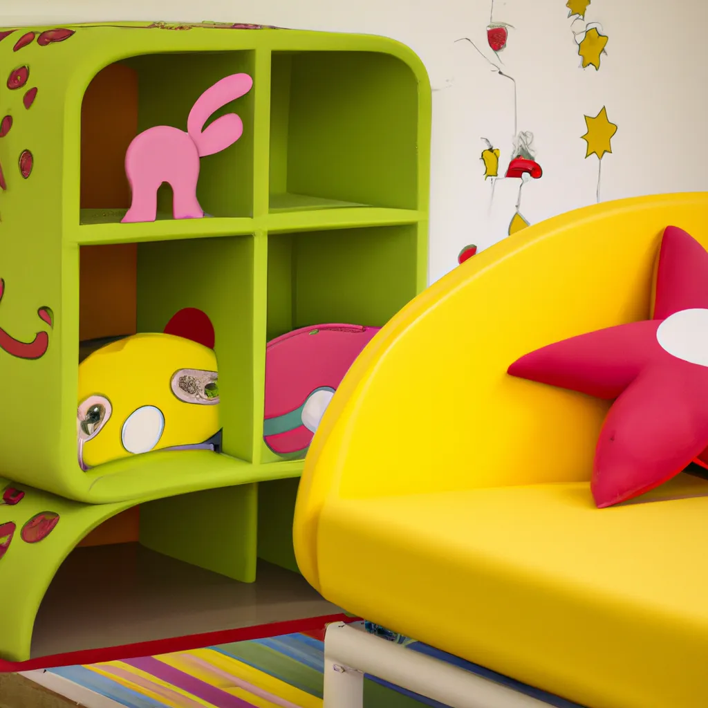 15 Decorando o quarto das criancas com moveis divertidos e originais