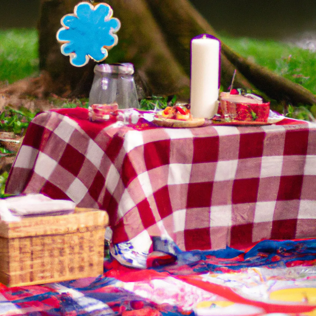 16 Como Decorar seu Piquenique com Velas e Artesanato 16 Como Decorar seu Piquenique com Velas e Artesanato