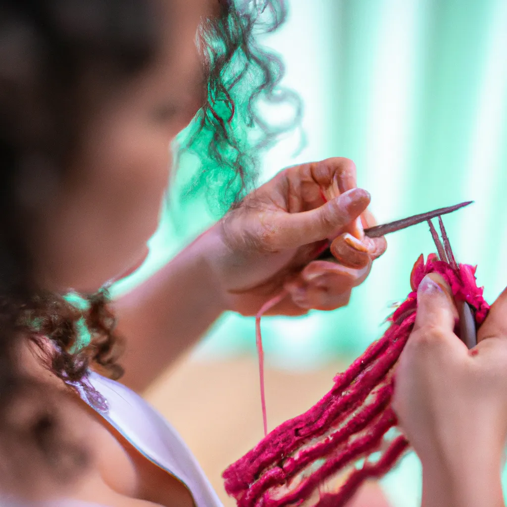 16 Como fazer franjas em croche 16 Como fazer franjas em croche