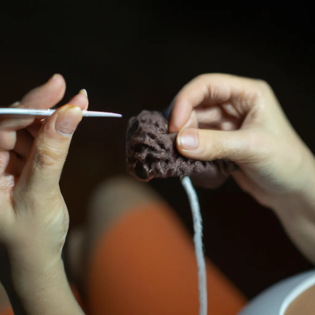 9 Como fazer franjas em croche 9 Como fazer franjas em croche
