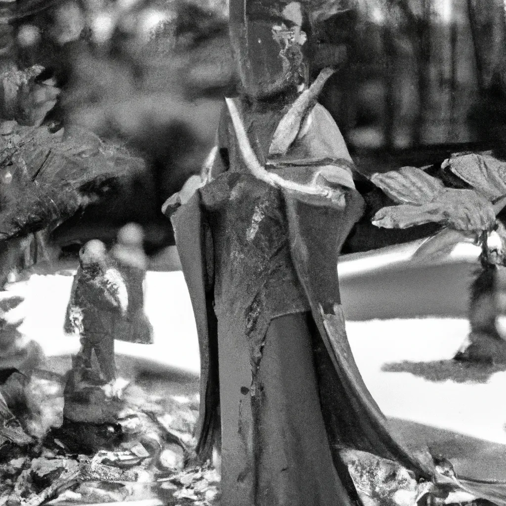Fotos Uma Visao Geral da Estatua de Pedra Fotos Uma Visao Geral da Estatua de Pedra