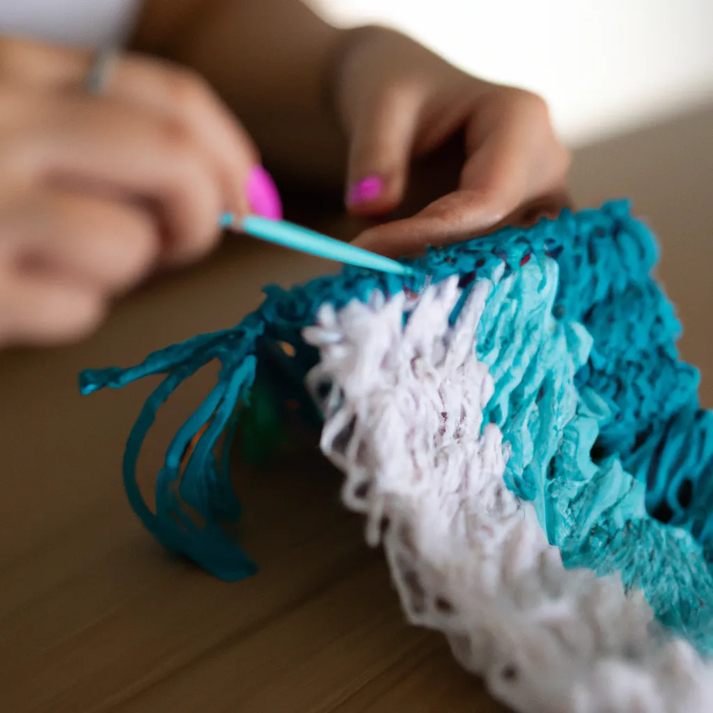 Ideias Como fazer franjas em croche Ideias Como fazer franjas em croche