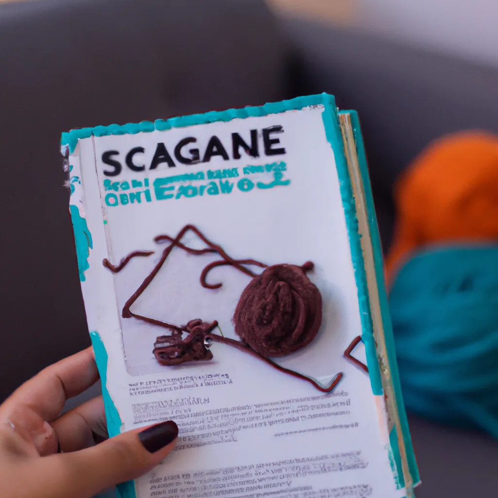 Ilustracao Como ler receitas de croche em ingles