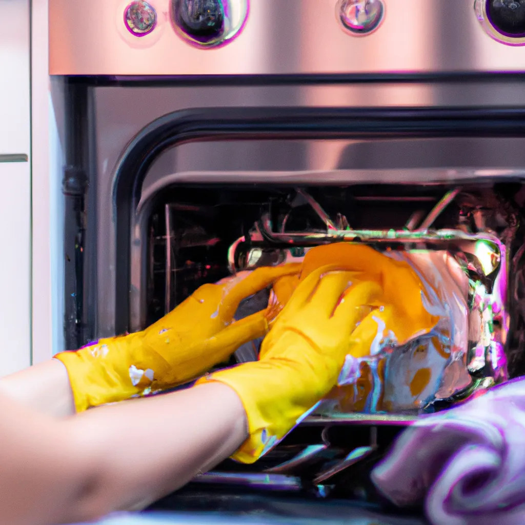 Ilustracao Como limpar e desinfetar o forno Ilustracao Como limpar e desinfetar o forno