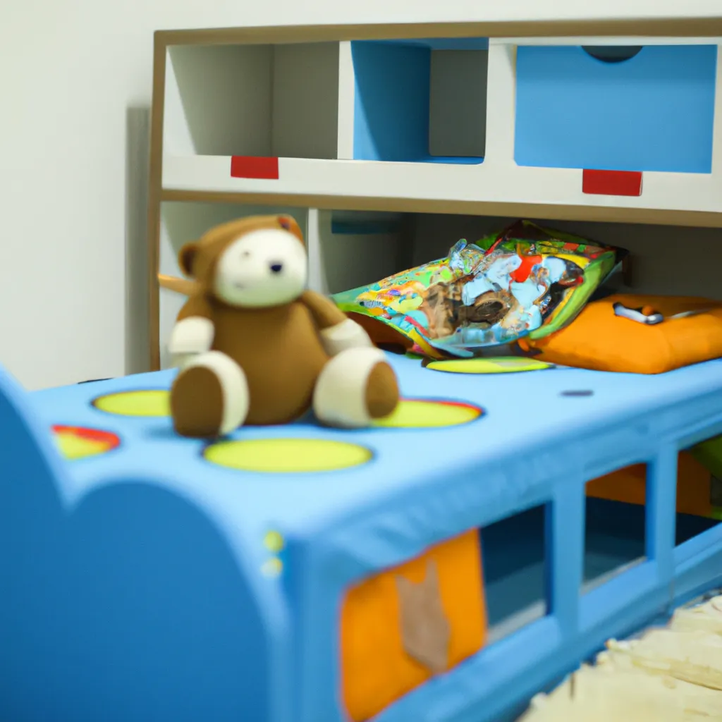 Ilustracao Decorando o quarto das criancas com moveis divertidos e originais
