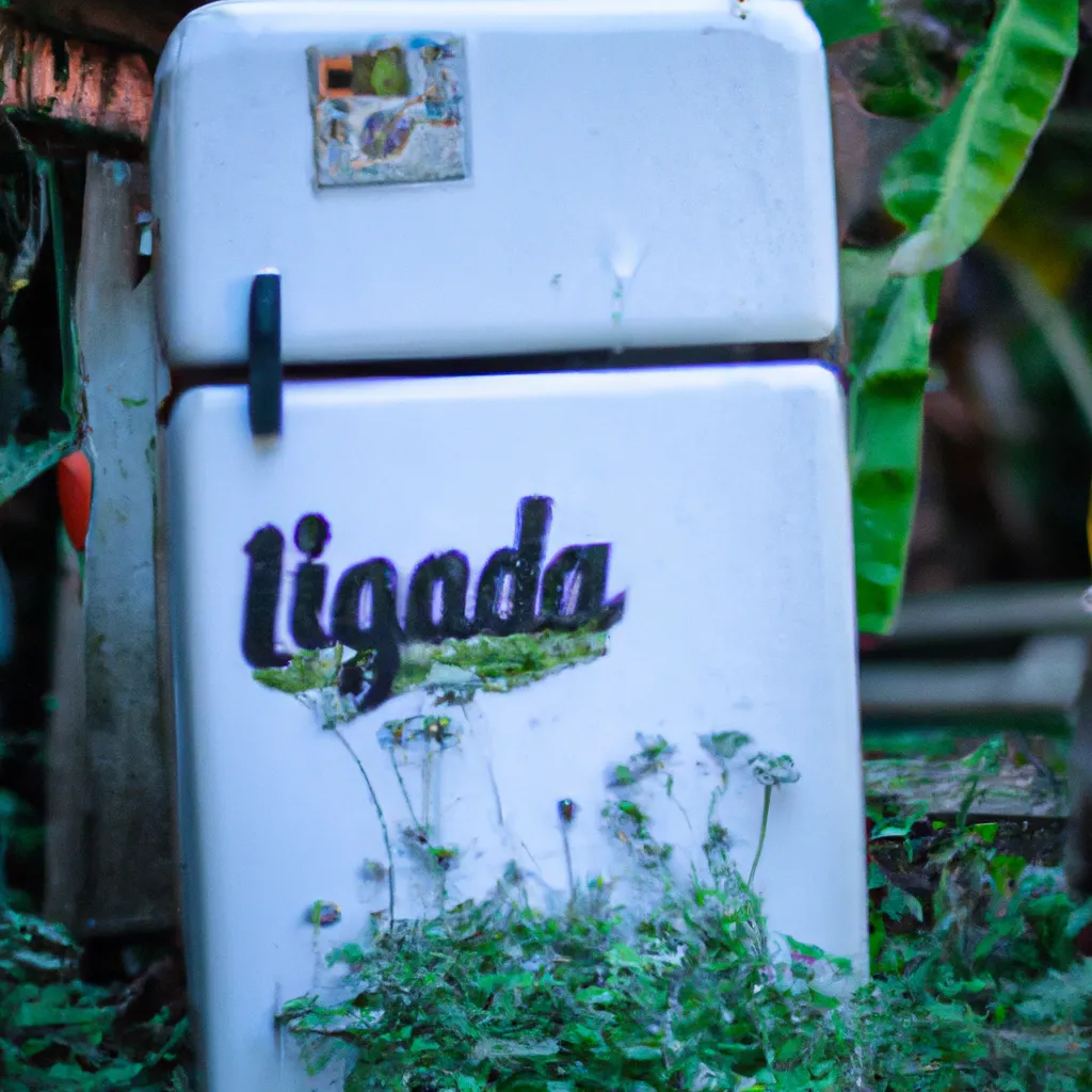 Imagem reciclar geladeira velha Imagem reciclar geladeira velha