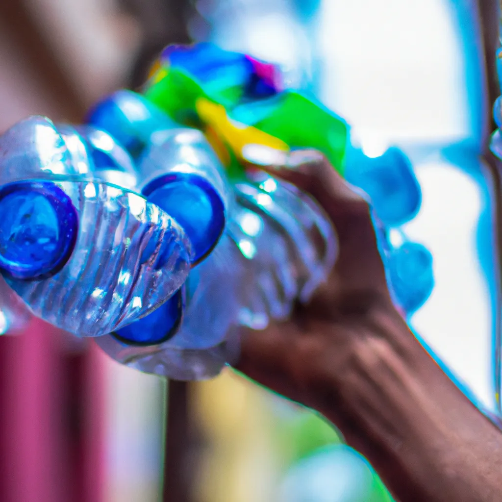 Imagens Como reutilizar itens de plastico