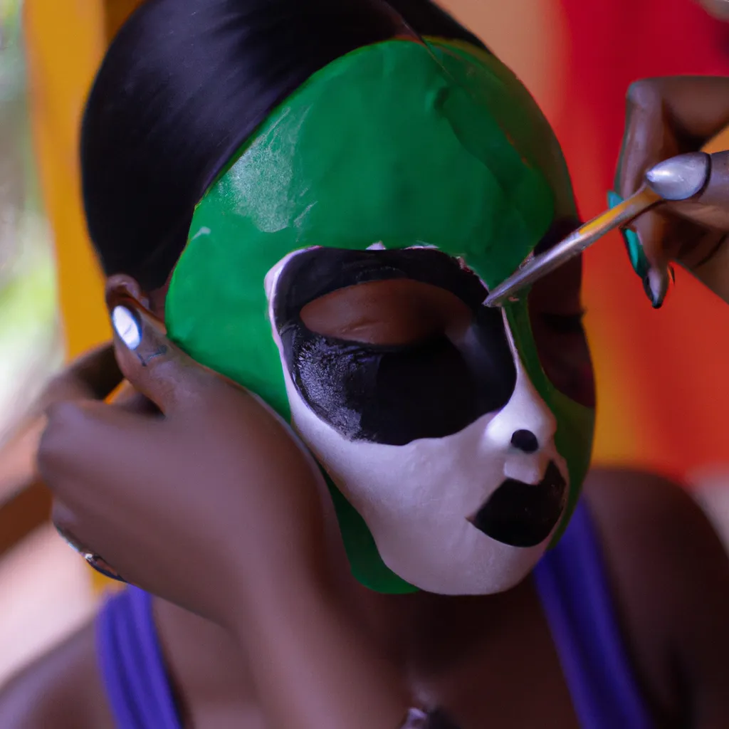 Passo Passo Como fazer mascaras africanas Passo Passo Como fazer mascaras africanas
