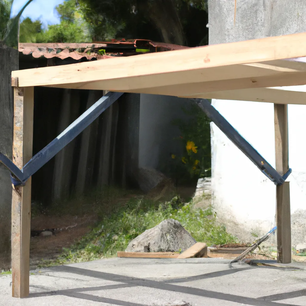 Ideias como construir pergola garagem