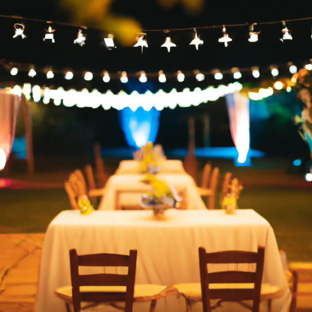 Dicas Ideias para festas de casamento ao ar livre