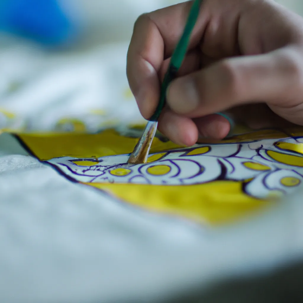 Dicas Tecnicas de pintura em tecido