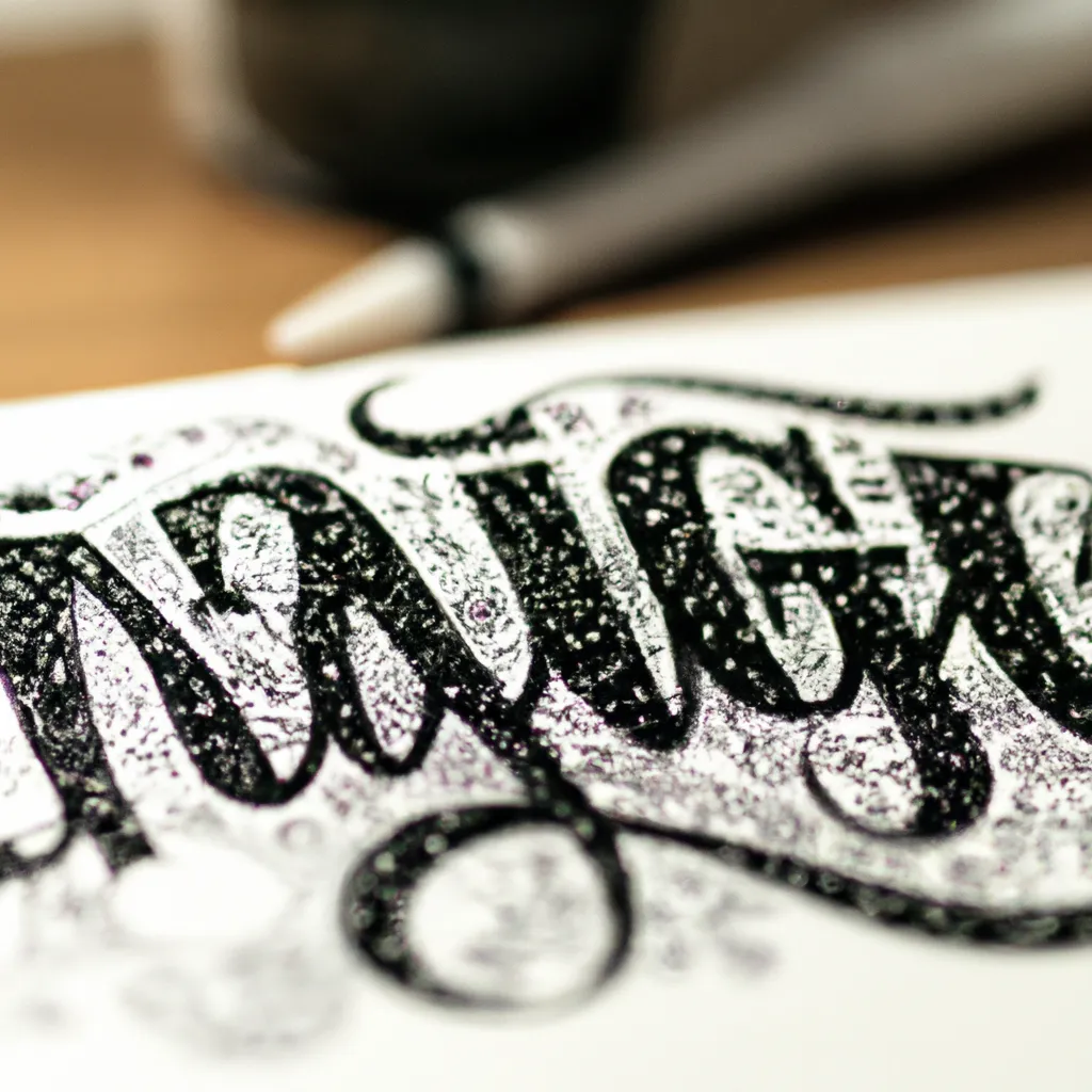 Dicas Zentangle aplicado a caligrafia e lettering Dicas Zentangle aplicado a caligrafia e lettering