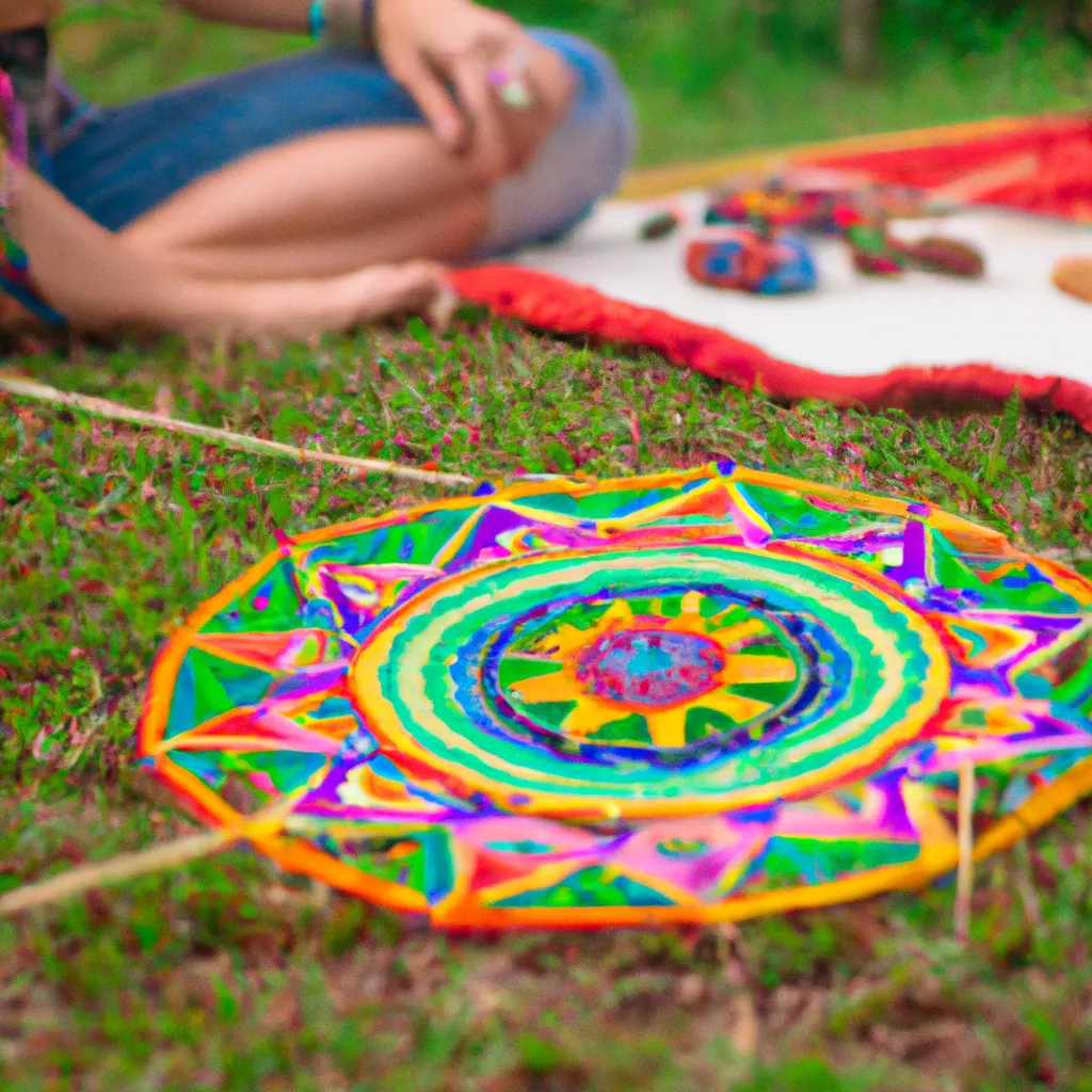 Fotos A arte das Mandalas e a conexao com a natureza e a espiritualidade Fotos A arte das Mandalas e a conexao com a natureza e a espiritualidade