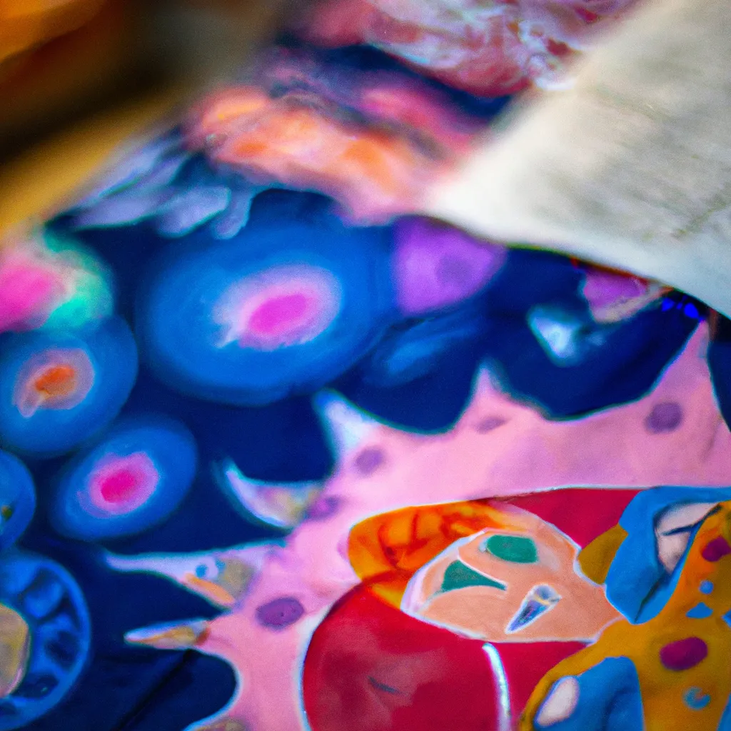Ideias Arte textil e tecnicas de pintura