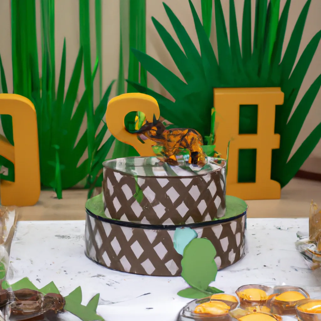 Ideias Festas de aniversario para bebes com tema de animais selvagens