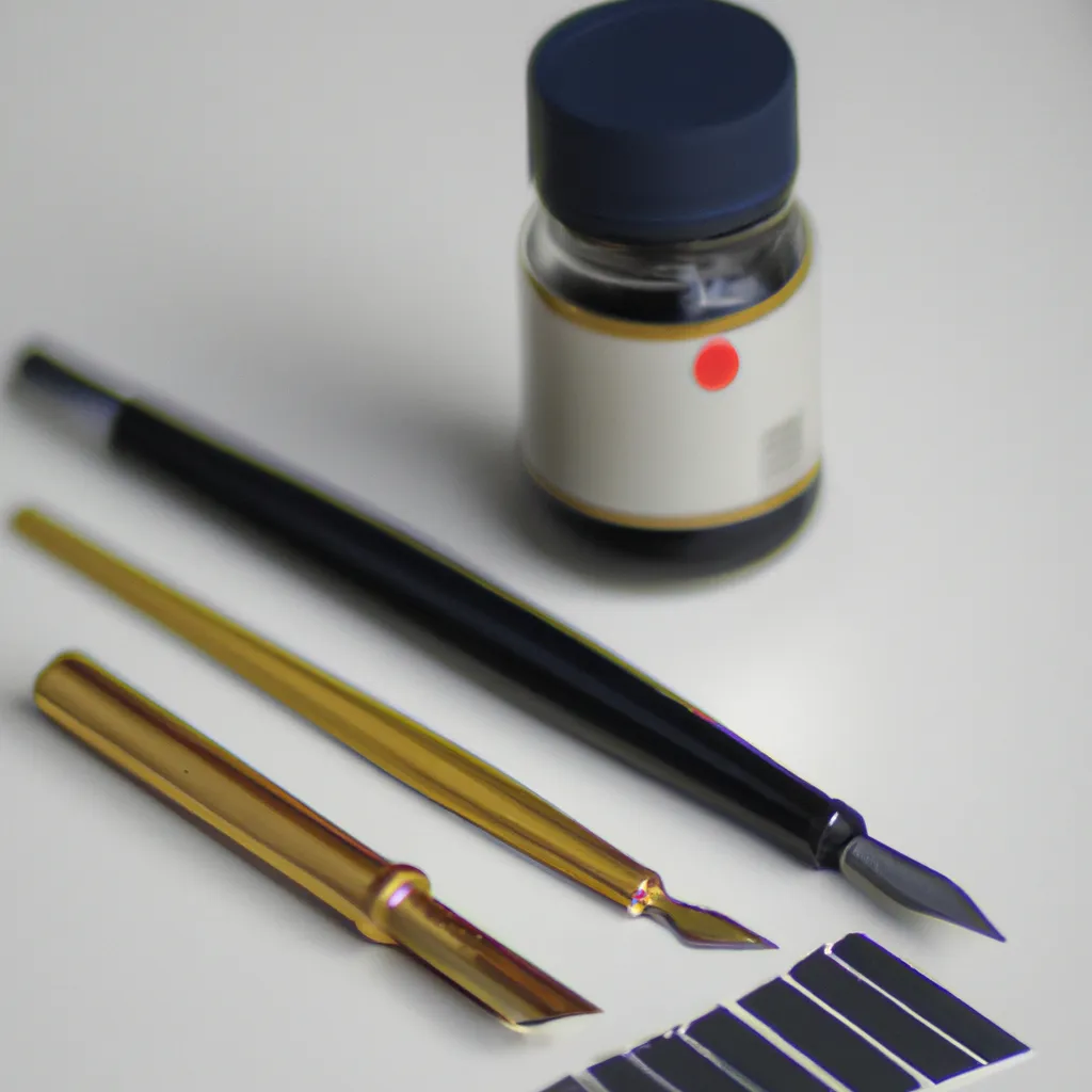Ideias Materiais basicos para caligrafia Ideias Materiais basicos para caligrafia