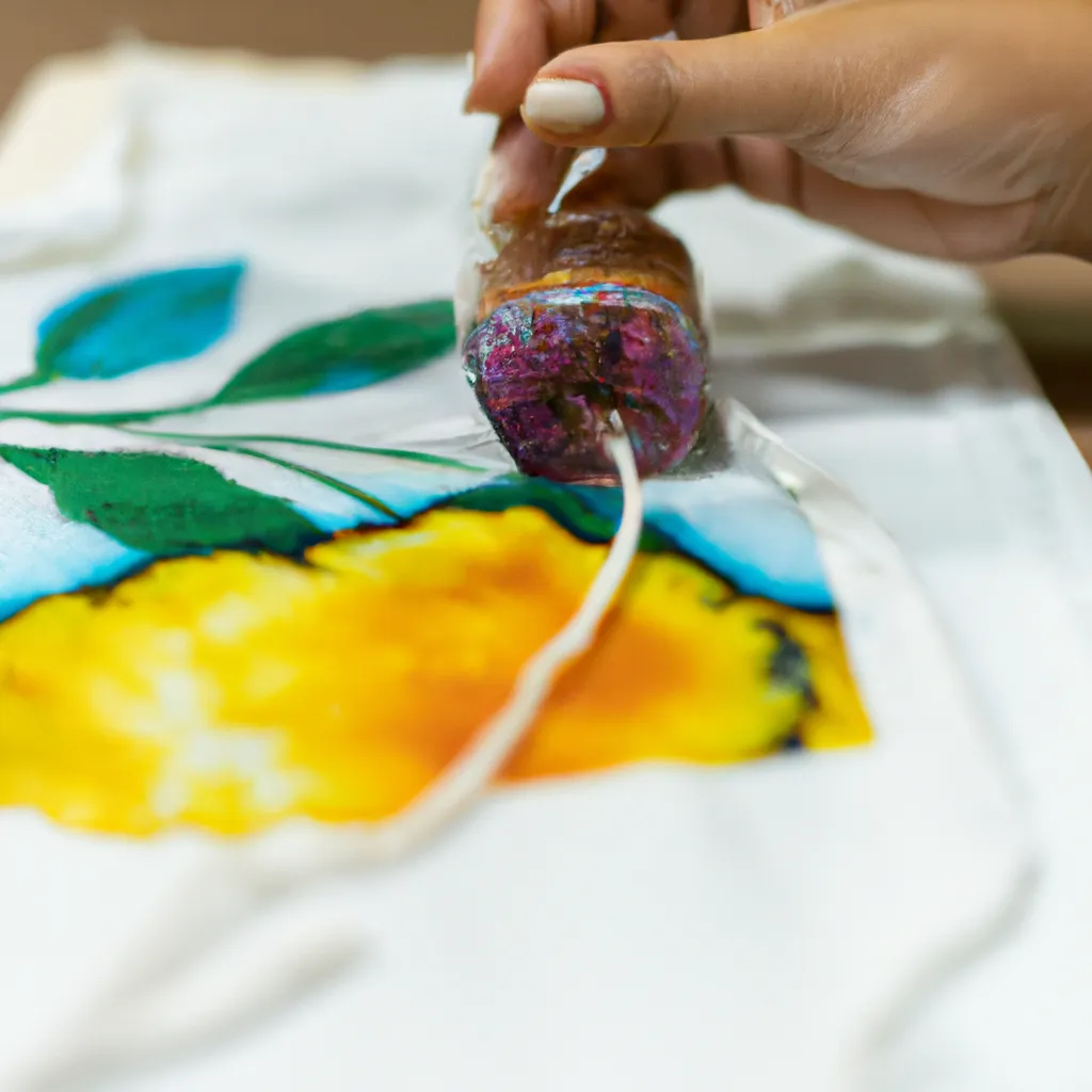 Ideias Tecnicas de pintura em tecido