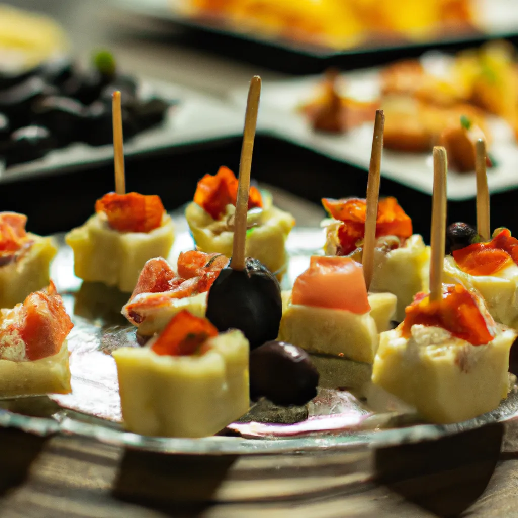 Imagens Aperitivos elegantes para eventos