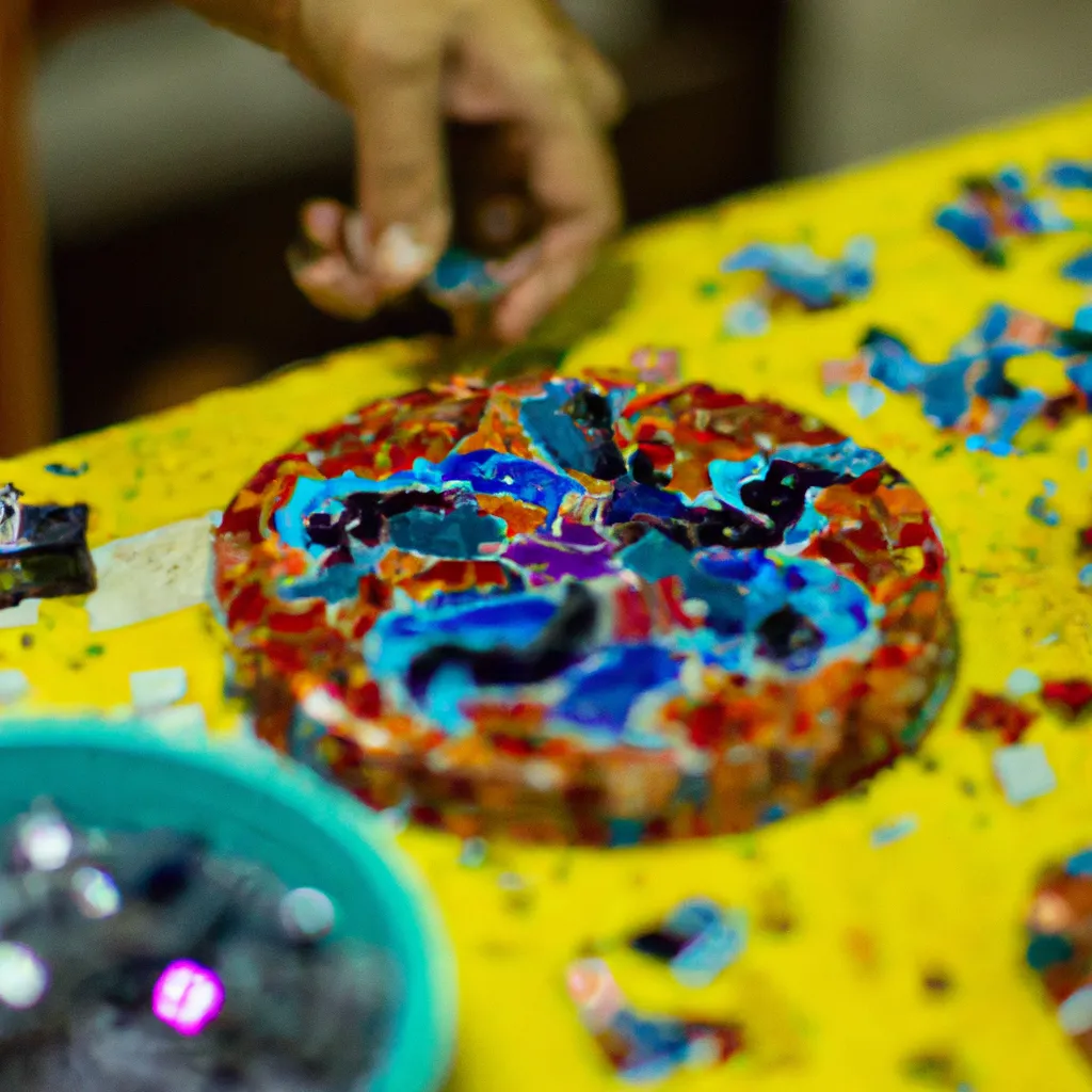 Imagens Como vender suas pecas de mosaico
