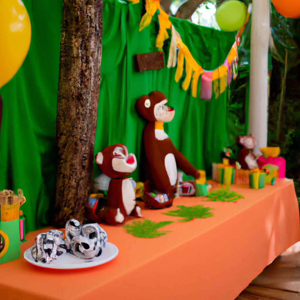 Imagens Festas de aniversario para bebes com tema de animais selvagens