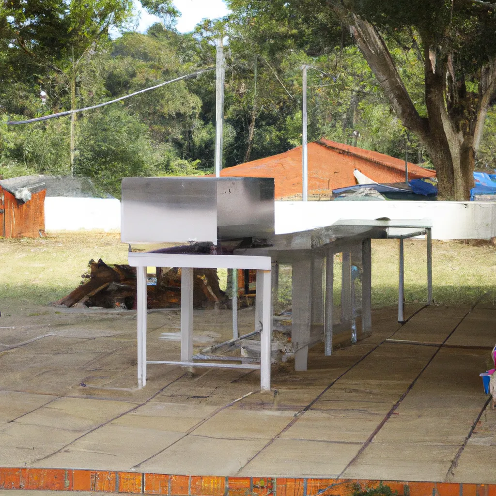 Imagens Organizar a area do churrasco
