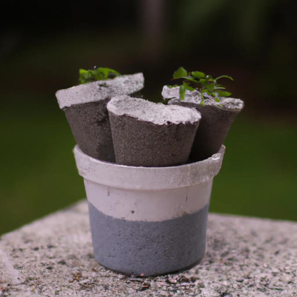 Dicas DIY vasos de cimento para plantas Dicas DIY vasos de cimento para plantas