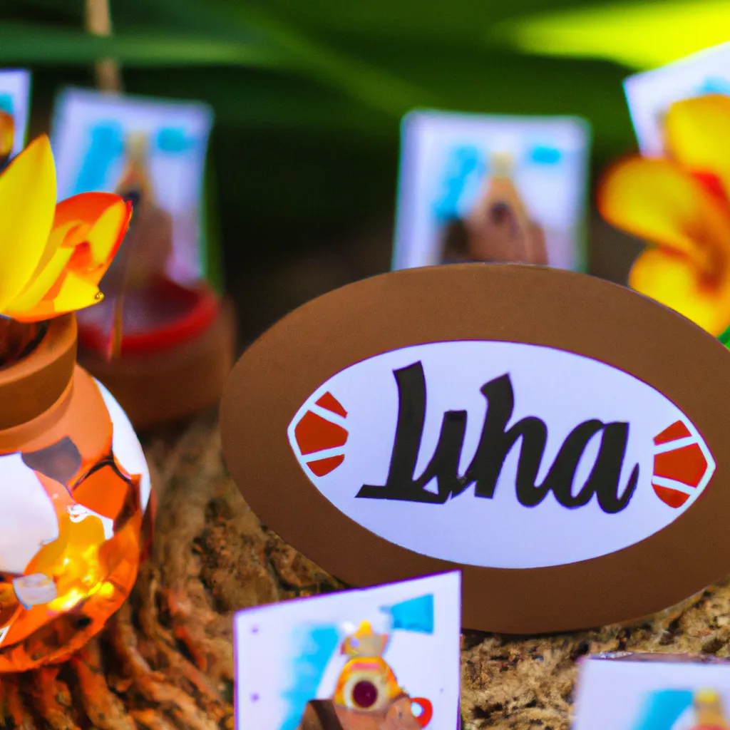 Dicas Ideias criativas para convites tematicos de luau surpreenda seus convidados
