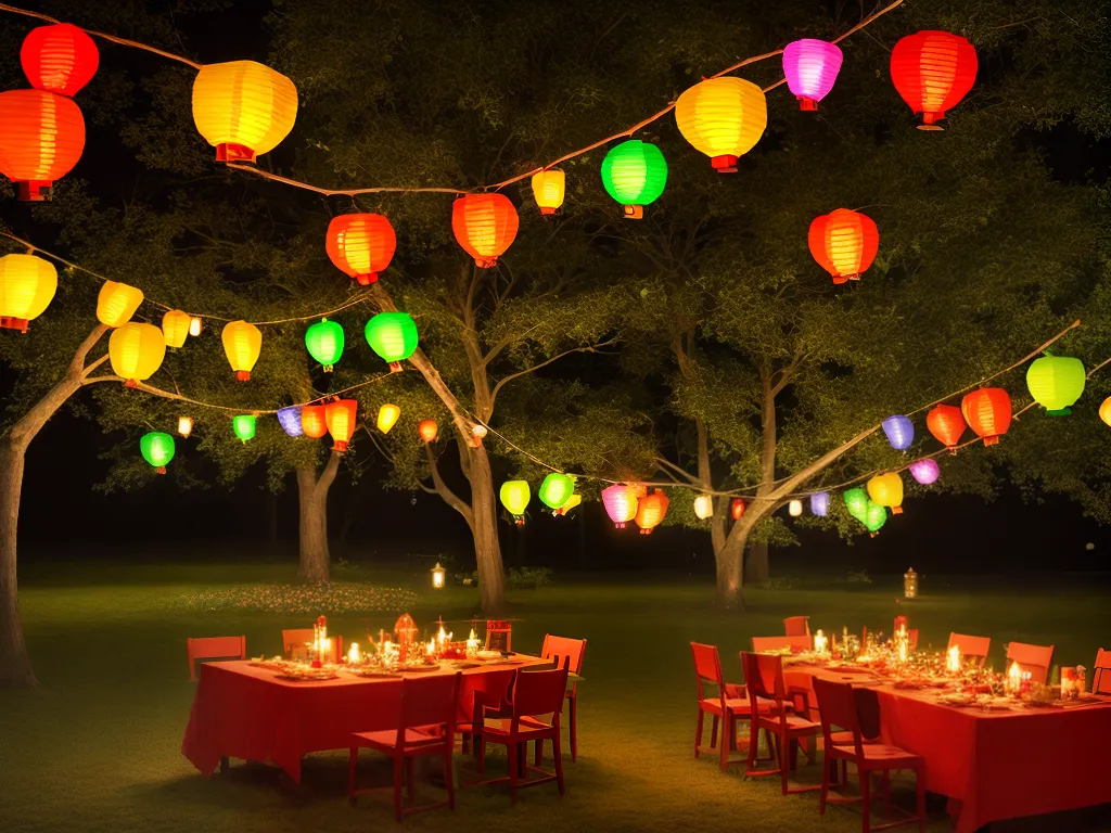Dicas luminarias papel crepom festa cores vibrantes 3 Dicas luminarias papel crepom festa cores vibrantes 3