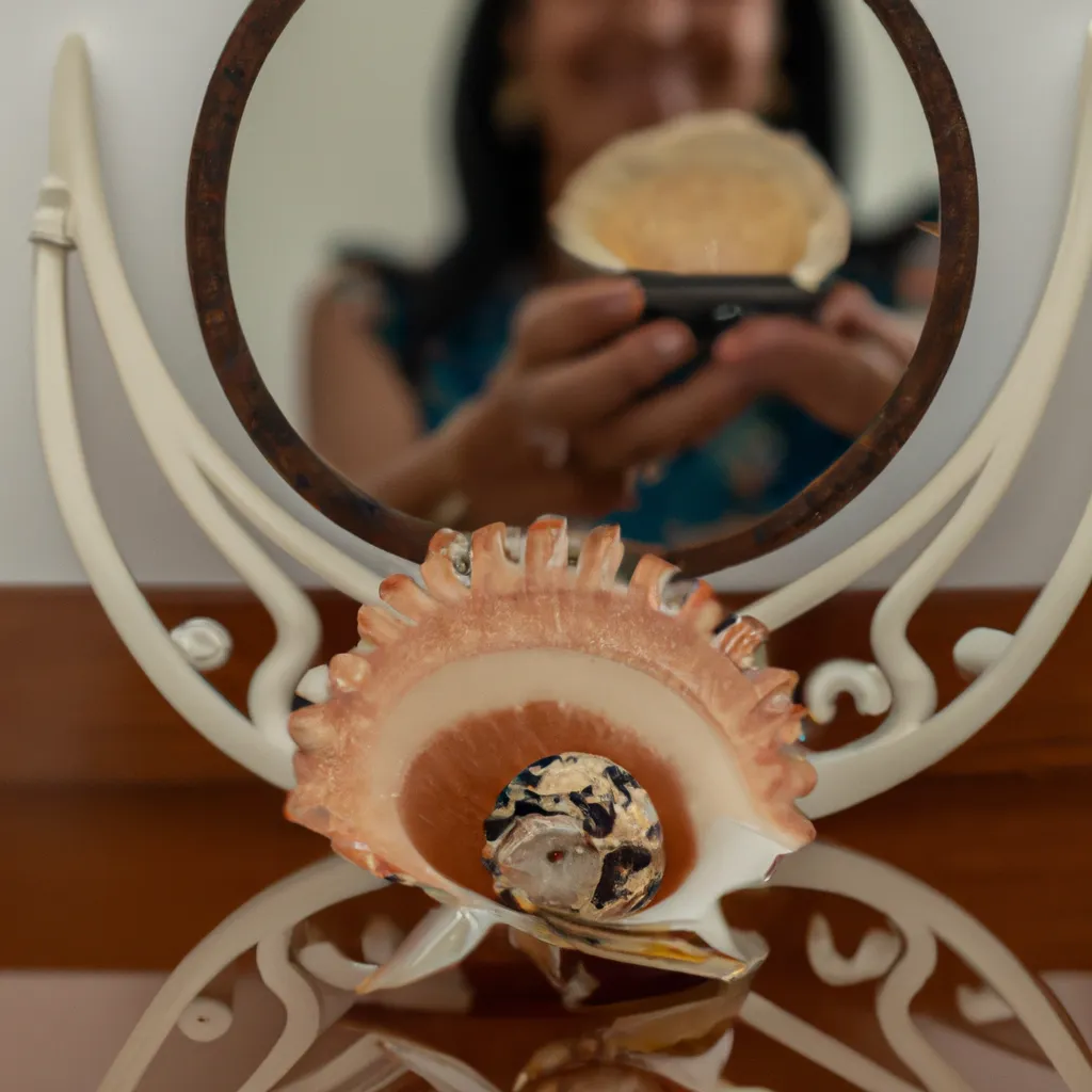 Fotos Aprenda a fazer um espelho decorativo com conchas Fotos Aprenda a fazer um espelho decorativo com conchas