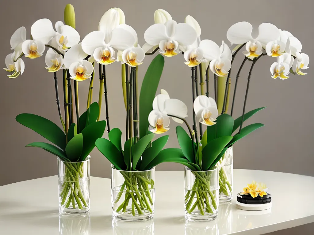 Ideias como criar arranjos florais com orquideas