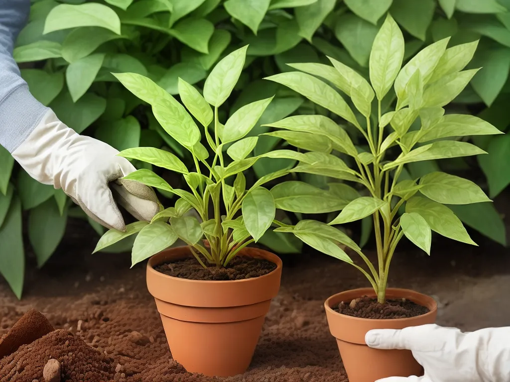 Imagens Como plantar Schefflera arboricola