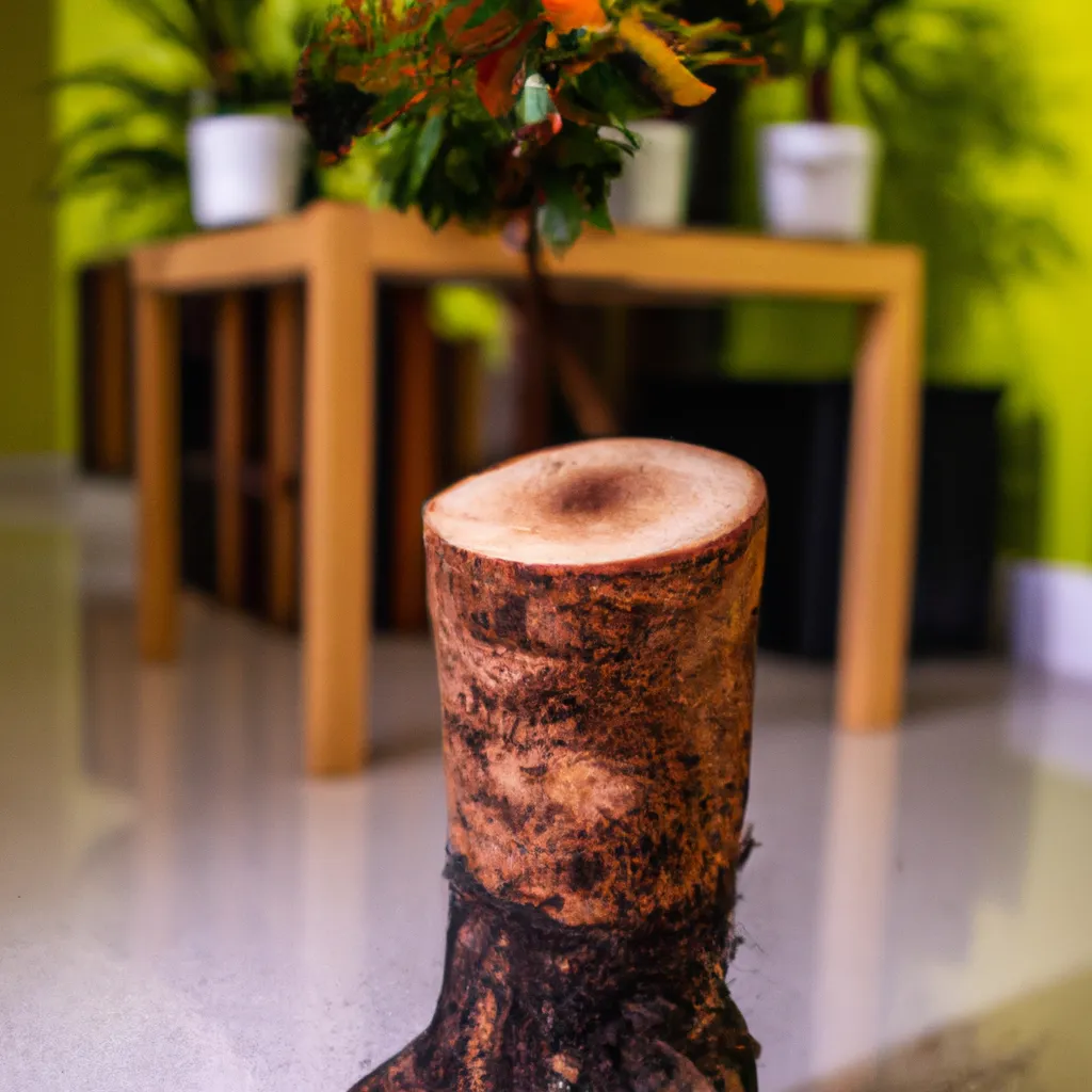 Imagens Como tratar tronco de arvore para decoracao