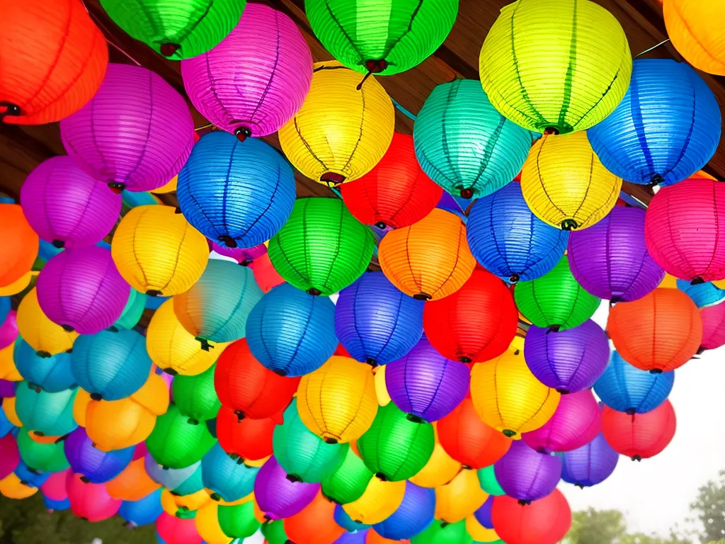 Imagens luminarias papel crepom festa cores vibrantes Imagens luminarias papel crepom festa cores vibrantes