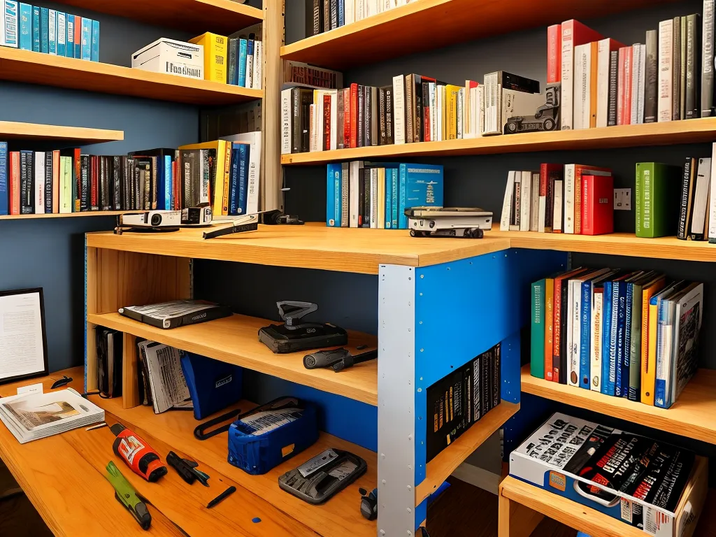 Dicas como construir estante livros personalizada 3