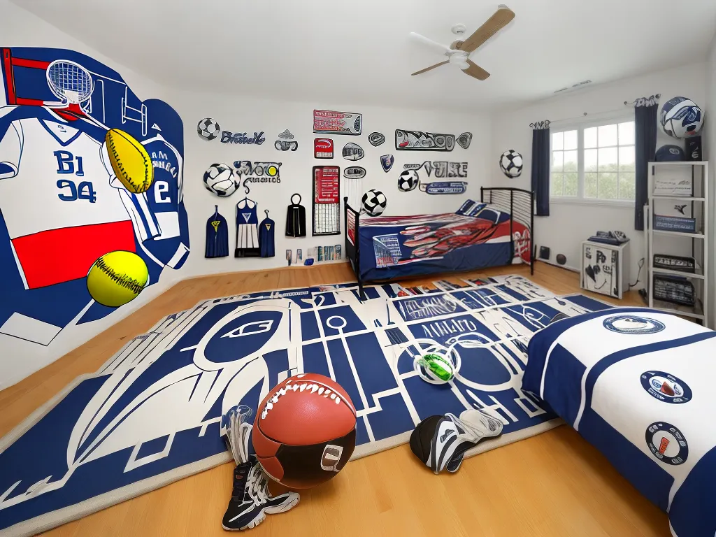 Dicas como criar quarto temas esportivos 2 Dicas como criar quarto temas esportivos 2