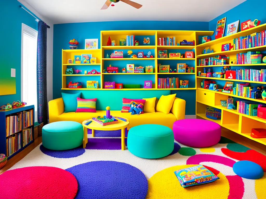 Dicas cores decoracao espacos recreativos entretenimento 4