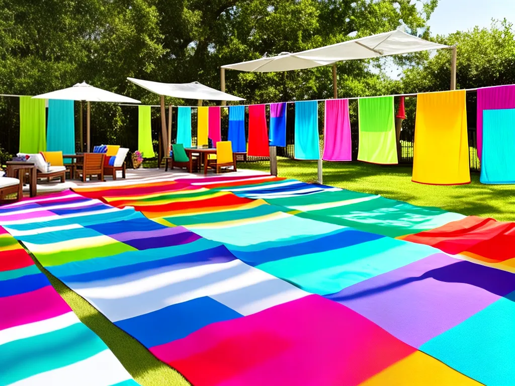 Dicas decoracao festa piscina toalhas 4